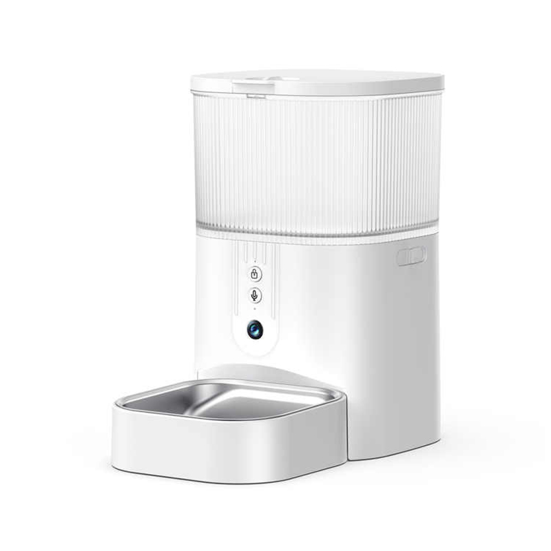 Deux en une machine d'alimentation automatique pour animaux de compagnie intelligente automatique