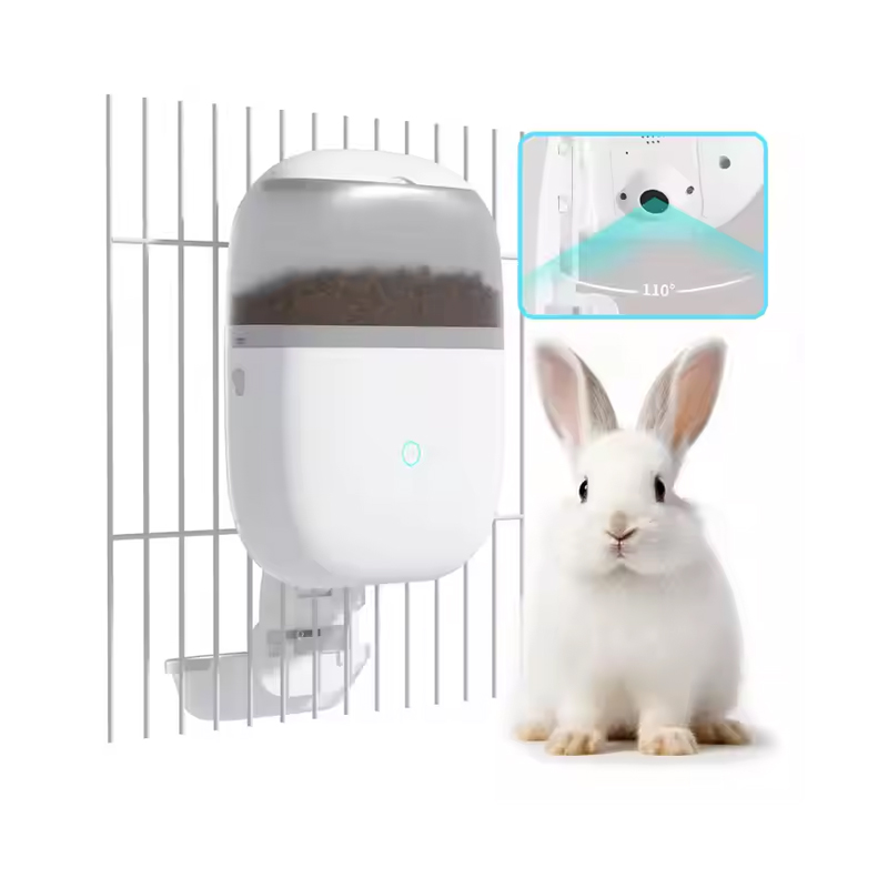 Mangeoire intelligente pour animaux de compagnie pour lapin en cage