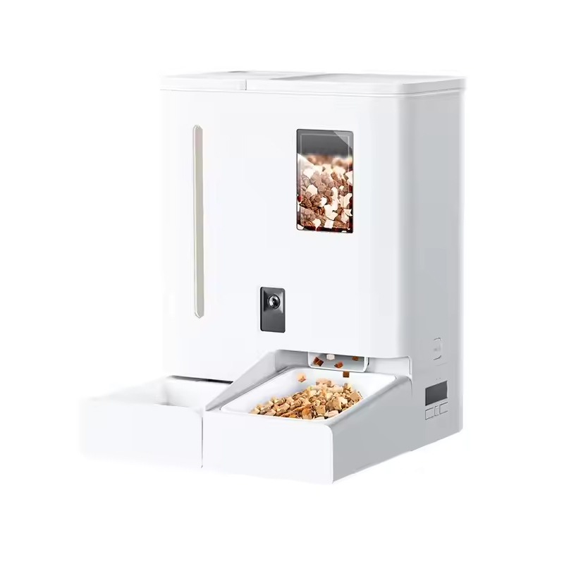 Machine d'alimentation pour animaux de compagnie intelligente avec réservoir d'eau