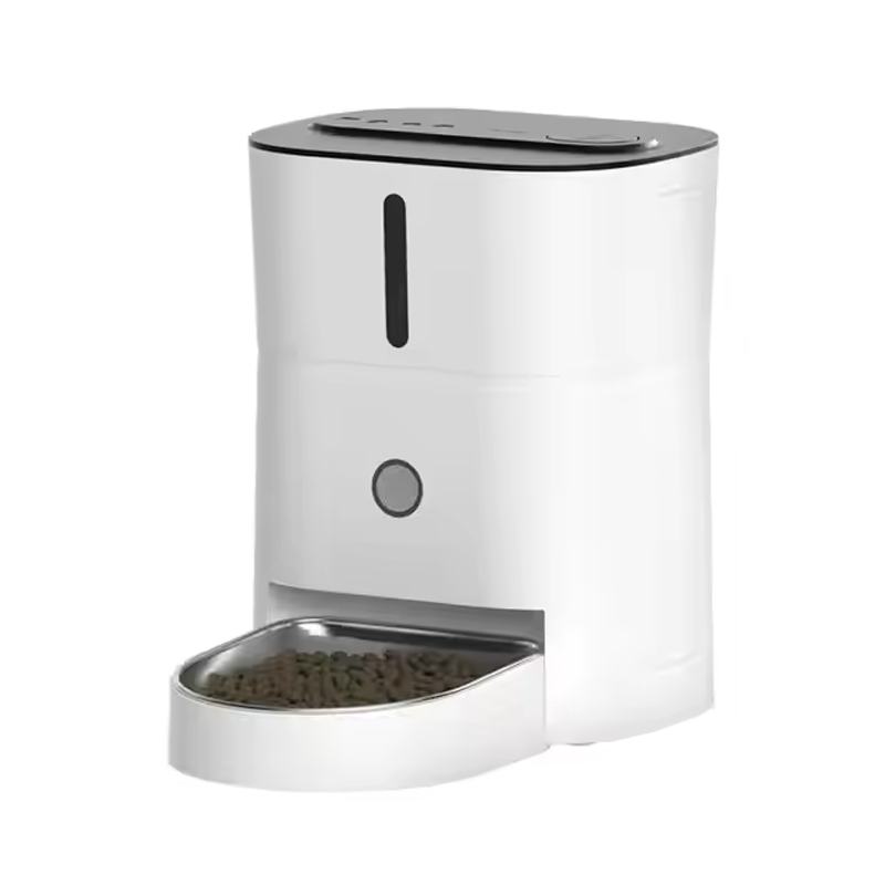 Machine d'alimentation pour animaux de compagnie intelligente de la surveillance vidéo