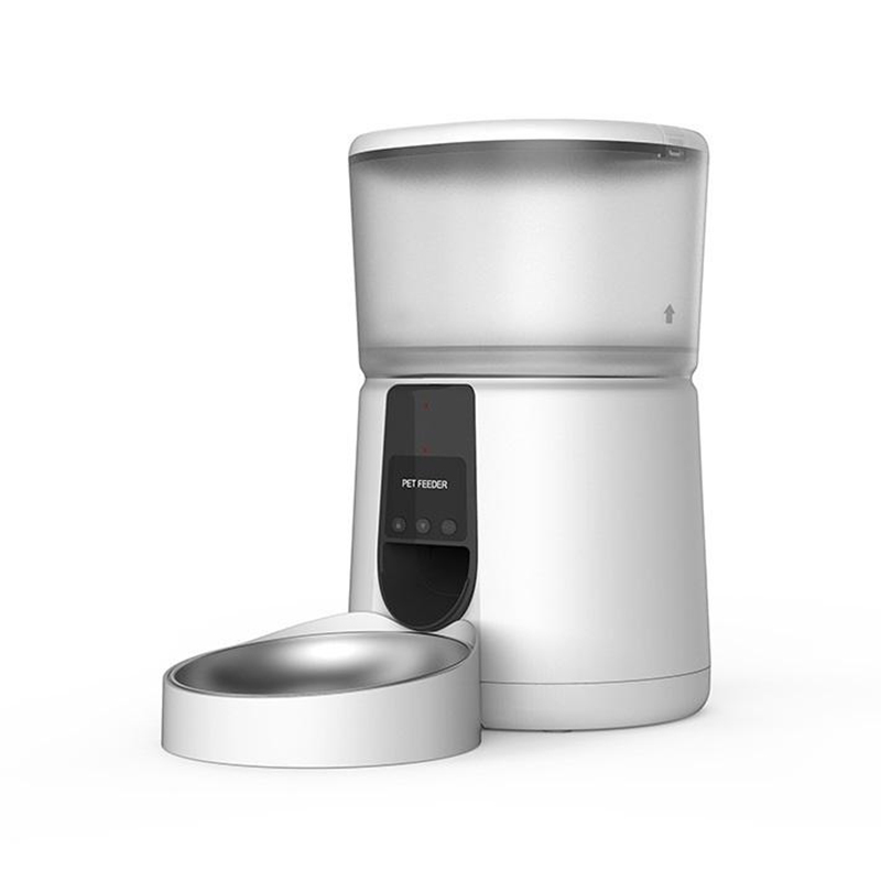 Machine d'alimentation pour animaux de compagnie intelligente du bol circulaire