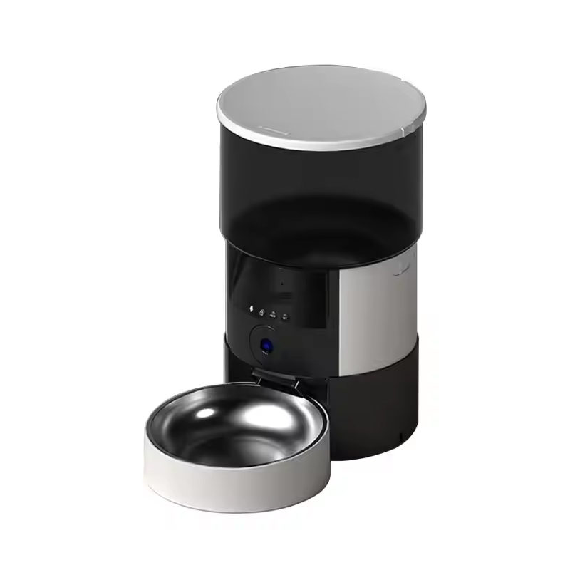 Machine d'alimentation automatique pour animaux de compagnie intelligente à distance
